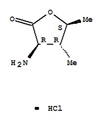 42417-44-7  L-Arabinonic acid,2-amino-2,3,5-trideoxy-3-methyl-, g-lactone, hydrochloride (9CI)