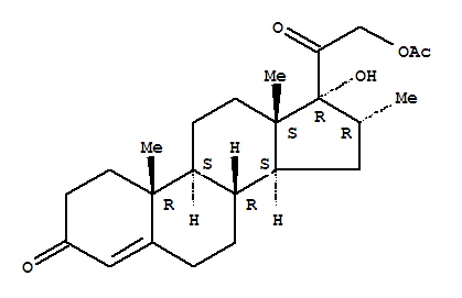 426-43-7  Pregn-4-ene-3,20-dione,17,21-dihydroxy-16-methyl-, 21-acetate, (16a)- (9CI)