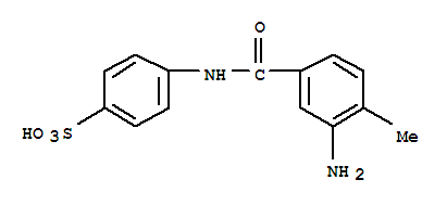 43035-26-3  Benzenesulfonic acid,4-[(3-amino-4-methylbenzoyl)amino]-