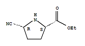 435274-89-8  L-Proline, 5-cyano-,ethyl ester, (5R)-