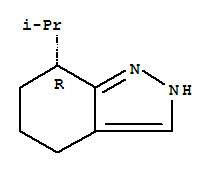 437650-78-7  2H-Indazole,4,5,6,7-tetrahydro-7-(1-methylethyl)-, (7R)-