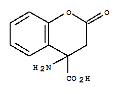 442856-11-3  2H-1-Benzopyran-4-carboxylicacid, 4-amino-3,4-dihydro-2-oxo-, (-)-