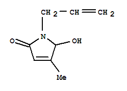 445489-29-2  2H-Pyrrol-2-one,1,5-dihydro-5-hydroxy-4-methyl-1-(2-propen-1-yl)-