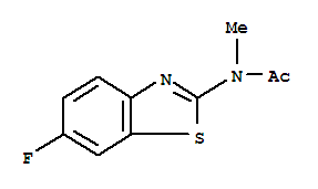 452-42-6  Acetamide,N-(6-fluoro-2-benzothiazolyl)-N-methyl-