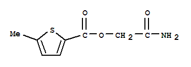 453515-34-9  2-Thiophenecarboxylicacid, 5-methyl-, 2-amino-2-oxoethyl ester