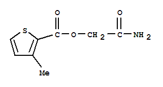 453535-97-2  2-Thiophenecarboxylicacid, 3-methyl-, 2-amino-2-oxoethyl ester