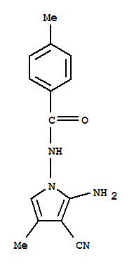 453587-58-1  Benzamide,N-(2-amino-3-cyano-4-methyl-1H-pyrrol-1-yl)-4-methyl-