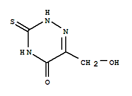 4555-77-5  1,2,4-Triazin-5(2H)-one,3,4-dihydro-6-(hydroxymethyl)-3-thioxo-