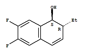 457625-23-9  1-Naphthalenol,2-ethyl-6,7-difluoro-1,2-dihydro-, (1S,2R)-