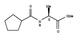 457629-18-4  L-Alanine,N-(cyclopentylcarbonyl)-, methyl ester