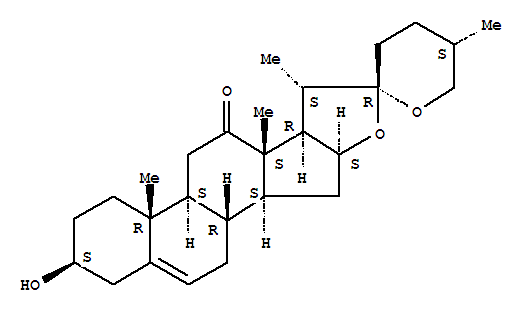 467-57-2  Spirost-5-en-12-one,3-hydroxy-, (3b,25S)-(9CI)