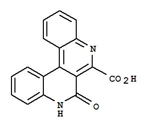 4694-55-7  Dibenzo[c,f][2,7]naphthyridine-6-carboxylicacid, 7,8-dihydro-7-oxo-