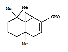 470-41-7  Cyclopropa[d]naphthalene-2-carboxaldehyde,1,1a,4,4a,5,6,7,8-octahydro-4a,8,8-trimethyl-, (1aR,4aS,8aS)-
