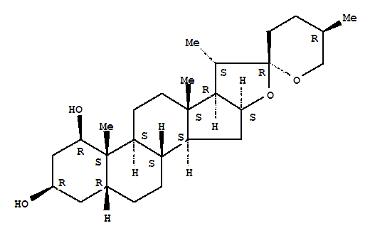 472-10-6  Spirostan-1,3-diol, (1b,3b,5b,25R)- (9CI)