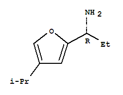 473733-02-7  2-Furanmethanamine, a-ethyl-4-(1-methylethyl)-, (aR)-