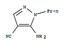 4788-14-1  1H-Pyrazole-4-carbonitrile,5-amino-1-propyl-