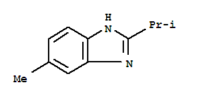4887-90-5  1H-Benzimidazole,6-methyl-2-(1-methylethyl)-