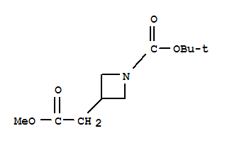 497160-14-2  3-Azetidineaceticacid, 1-[(1,1-dimethylethoxy)carbonyl]-, methyl ester