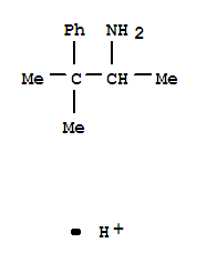 49834-14-2  Benzeneethanamine, a,b,b-trimethyl-, conjugate acid (1:1)