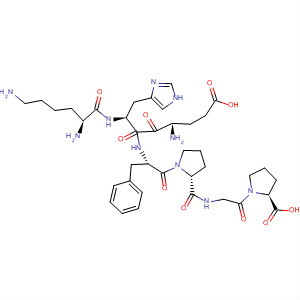 592494-30-9  L-Proline, L-lysyl-L-a-glutamyl-L-histidyl-L-phenylalanyl-L-prolylglycyl-