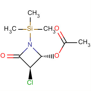 592528-37-5  2-Azetidinone, 4-(acetyloxy)-3-chloro-1-(trimethylsilyl)-, (3R,4R)-