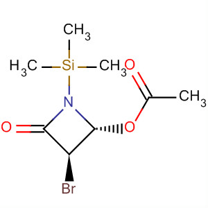 592528-39-7  2-Azetidinone, 4-(acetyloxy)-3-bromo-1-(trimethylsilyl)-, (3R,4R)-