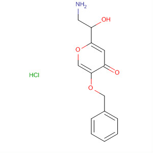 59281-05-9  4H-Pyran-4-one, 2-(2-amino-1-hydroxyethyl)-5-(phenylmethoxy)-,hydrochloride