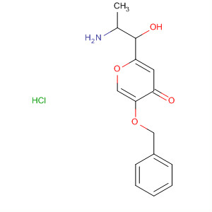 59281-21-9  4H-Pyran-4-one, 2-(2-amino-1-hydroxypropyl)-5-(phenylmethoxy)-,hydrochloride 59281-21-9  4H-Pyran-4-one, 2-(2-amino-1-hydroxypropyl)-5-(phenylmethoxy)-,hydrochloride
