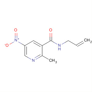 59290-07-2  3-piridinkarboxamid, 2-metil-5-nitro-N-2-propenil-