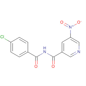 59290-44-7  3-Pyridinecarboxamide, N-(4-chlorobenzoyl)-5-nitro-