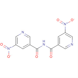 59290-46-9  3-Pyridinecarboxamide, 5-nitro-N-[(5-nitro-3-pyridinyl)carbonyl]-