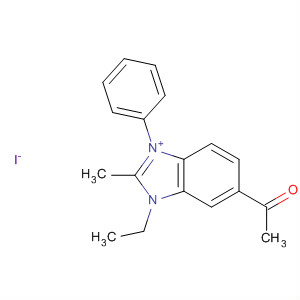 5935-71-7  1H-Benzimidazolium, 5-acetyl-3-ethyl-2-methyl-1-phenyl-, iodide