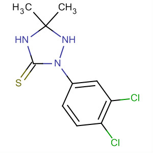 59395-39-0  1,2,4-Triazolidine-3-thione, 2-(3,4-dichlorophenyl)-5,5-dimethyl-