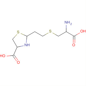 59411-63-1  4-Thiazolidinecarboxylic acid, 2-[2-[(2-amino-2-carboxyethyl)thio]ethyl]-