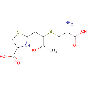 59411-66-4  4-Thiazolidinecarboxylic acid,2-[2-[(2-amino-2-carboxyethyl)thio]-3-hydroxybutyl]-