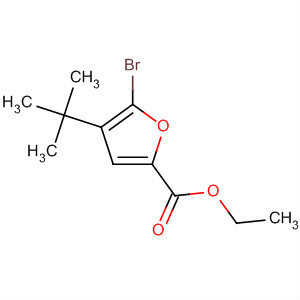 59413-66-0  2-Furancarboxylic acid, 5-bromo-4-(1,1-dimethylethyl)-, ethyl ester