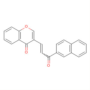 59431-50-4  4H-1-Benzopyran-4-one, 3-[3-(2-naphthalenyl)-3-oxo-1-propenyl]-