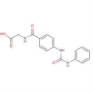 59440-74-3  Glycine, N-[4-[[(phenylamino)carbonyl]amino]benzoyl]-