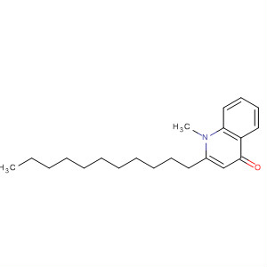 59443-02-6  4(1H)-Quinolinone, 1-methyl-2-undecyl- 59443-02-6  4(1H)-Quinolinone, 1-methyl-2-undecyl-