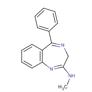 59467-97-9  3H-1,4-Benzodiazepin-2-amine, N-methyl-5-phenyl-