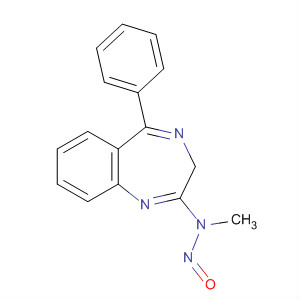 59467-98-0  3H-1,4-Benzodiazepin-2-amine, N-methyl-N-nitroso-5-phenyl-
