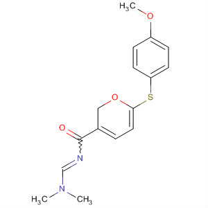 59507-78-7  2H-Thiopyran-3-carboxamide,N-[(dimethylamino)methylene]-6-(4-methoxyphenyl)-
