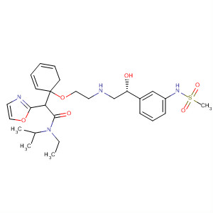 595544-20-0  2-Oxazoleacetamide,N-ethyl-4-[4-[2-[[(2R)-2-hydroxy-2-[3-[(methylsulfonyl)amino]phenyl]ethyl]amino]ethoxy]phenyl]-N-(1-methylethyl)-