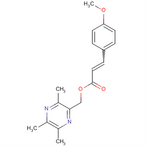 595598-74-6  2-Propenoic acid, 3-(4-methoxyphenyl)-, (trimethylpyrazinyl)methyl ester