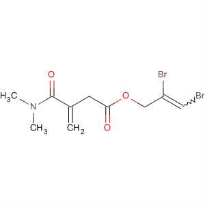 59571-17-4  3-Butenoic acid, 3-[(dimethylamino)carbonyl]-, 2,3-dibromo-2-propenylester