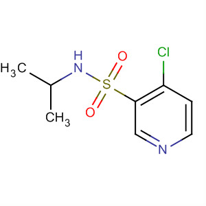 59582-92-2  3-Pyridinesulfonamide, 4-chloro-N-(1-methylethyl)-