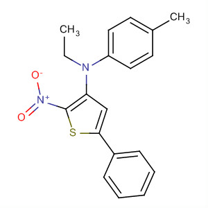 59583-37-8  3-Thiophenamine, N-ethyl-N-(4-methylphenyl)-2-nitro-5-phenyl-