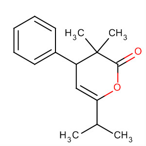 59592-59-5  2H-Pyran-2-one, 3,4-dihydro-3,3-dimethyl-6-(1-methylethyl)-4-phenyl-