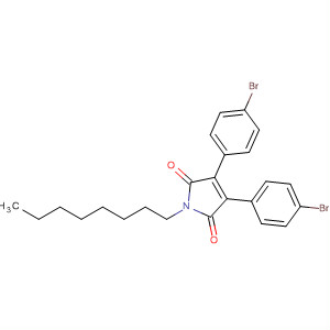 596117-61-2  1H-Pyrrole-2,5-dione, 3,4-bis(4-bromophenyl)-1-octyl-