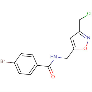 596126-41-9  Benzamide, 4-bromo-N-[[3-(chloromethyl)-5-isoxazolyl]methyl]-